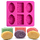Custom 6 Cavity Silicone Soap Mold for DIY Handmade Soap Making