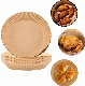 100PCS Non-Stick Oil Proof Waterproof Paper Pads Disposable Parchment Air Fryer Paper Liner manufacturer