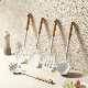  Silicone 7PCS Kitchen Utensils for Cooking Non-Stick Spatulas with Wooden Handle