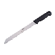  8 Inch Black Bread Knife Serrated Blade Kitchen Knife