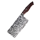 Dsk-B007 Modern Damascus Steel Blade Rosewood Handle Kitchen Cleaver Butcher Knife