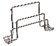  Stainless Steel Kitchen Accessories Knife Shelf Knife Rest (KS01)