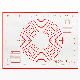  New-Style Silicone Non-Slip Food Grade Baking Mats with Measurement