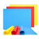  Large Silicone Pastry Mat Heat Resistant Silicone Mat for Baking and Cooking
