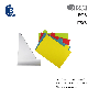  4PCS Index Coded Plastic Kitchen Chopping Cutting Board with Stand