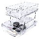 Pull out Storage Tray 2 Tier Clear Organizer with Dividers manufacturer