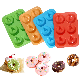  6-in-1 DIY Handmade Donut Baking Mini Cake Silicone Molds