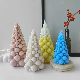  C045 Wholesale Aromatherapy Candles for Christmas Decorative Bubble Christmas Tree Scented Candles Smokeless Wax Candles
