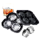  Easy to Clean Release Diamond 4 in 1 Ice Lattice Silicone Molds