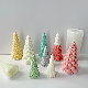  New 3D Knitted Ball Christmas Tree Ornament Candle Silicone Mold