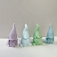  Faceless Santa Claus Plaster Decoration Aromatherapy Candle Silicone Mold