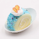  Biodegradable Disposable Tasting Spoon Mini Plates for Desserts
