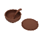  Round Suction Baby Bowl Baby Products Feeding Tableware Baby Supplies Silicone Suction Cup Bowl for Toddler