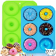 Silicone Donut Pan Doughnut Mold Cake Baking Tray Biscuit Mould