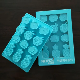  Customized Logo Silicone Fruit Novelty Mini Ice Cube Trays Chocolate Silicone Mold