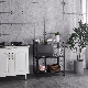Newly Design Livingroom Kitchen Metal 3 Layers Folding Holders Rack Storage Shelf manufacturer