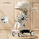 High View Baby Walker Bidirectional Multi-Functional Trolley Light Folding Baby