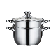 Cookware Stockpot with Lid, Tempered Glass Lid & Double Heat-Proof Handles Without Coating manufacturer
