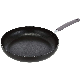 Nonstick Fry Pan Marble Inner Coating and Induction Bottom with Silicone Handle