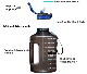 Pop up Open Big Plastic Sports Water Bottle