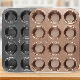 12 Cups Carbon Steel Non-Stick Cupcake Pan and Muffin Pan