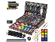  145 Piece Drawing Kit with Crayons, Oil Pastels, Colored Pencils, Watercolor Cakes, Sketch Pencils, Paint Brush, Sharpener