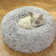 Pet Bed Cave with Removable Washable Cushioned Pillow, Soft Plush Premium Cotton