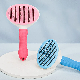  Hair Grooming Pet Brush Massage-Self Cleaning Slicker for Shedding Removes Loose Undercoat
