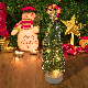 Christmas Party Home Decor Mini LED Light Christmas Tree