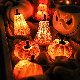  Halloween Decorations Pre-Lit Jack O Lantern Light Home Desktop Decoration