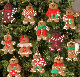 12PCS Gingerbread Man Christmas Tree Ornaments Decorations
