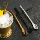  4 Pieces Set Drinkware Mint Julep Cocktail Drinking Straws Mojito Straws
