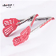 " 12" Stainless Steel Silicone Steak Bread Tongs Kitchen Tools