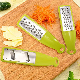  Kitchen Gadgets Stainless Steel Melon Potato Planing Peeling Knife Three-in-One Peeler Grater