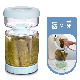  Glass Pickle Jar Strainer Flip Airtight Pickle Container Pickling Fermenting Canning Storing Leakproof Jar