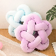 New Design Handmade Knotted Star Soft Lumbar Cushion Stuffed Ball Throw Pillow