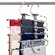  Clothes Hangers Space Saving Closet Multiple Layers Multifunctional Uses Rack Organizer