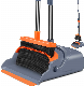  Super Long Handle Upright Standing Dustpan Broom and Dustpan Comb Set