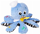 Hot Sale Birthday Gift Plush Musical Octopus Stuffed Animal Blue Plush Toy