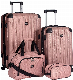 Rose Gold Expandable Midtown Hardside 4-Piece Travel Bag Set
