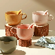  Large Capacity Ceramic Mug Breakfast Milk Tea Cup Oatmeal Bowl Coffee Mug with Handle