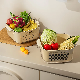 Double-Layer Plastic Drain Basket Multi-Functional Kitchen Filter Washing Drain Bowl Rack manufacturer