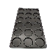  Custom Made 18-Molds Industrial Alusteel Non Stick Jumbo Muffin Cupcake Pancake Hamburger Bun Burger Bread Baking Pan