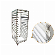 Commercial Stainless Steel Sheet Breand Bun Pan Tray Oven Baking Trolley Rack