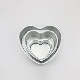  Cheap Price Anodized Aluminum Loose Bottom Heart Shape Cake Tin Pan