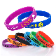  Custom Printed Logo Sports Silicone Wristband/ Silicon Bracelet for Promotion Gift