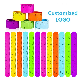  Reusable Hot Sale Silicone Scale Line Wrist Band Waterproof Slap Bracelets Wrist Strap