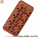  Factory Direct Sales of Christmas Cute Cartoon Gingerbread Figures Classic Silicone Mold - Cake, Chocolate, Candy Silicone Resin Mold