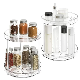  2 Tier Lazy Susan Turntable Kitchen Cabinet Organizers
