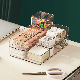  Drawer Organizer Set Clear Plastic Desk Dividers Trays Storage Bins Separation Box